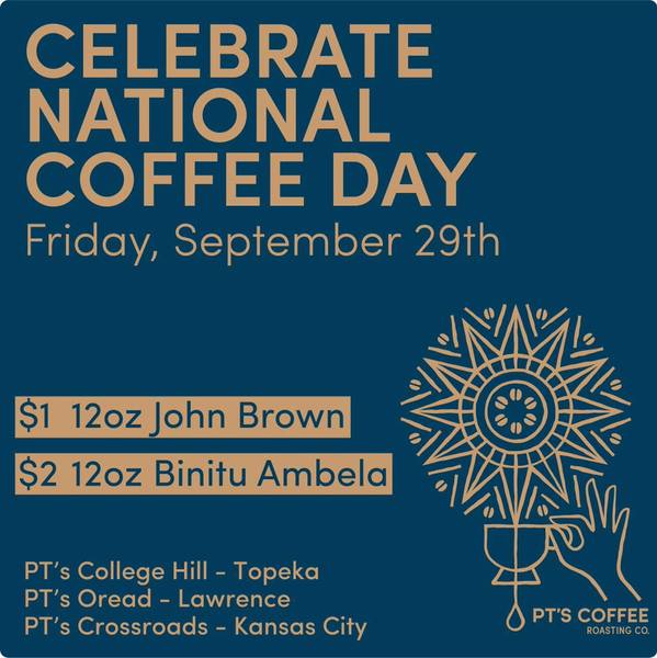 Celebrate National Coffee Day with us!