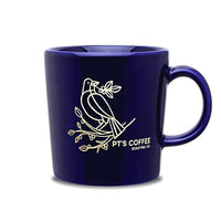 PT's Meadowlark ceramic mug—blue